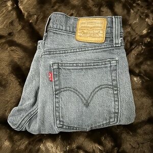 Levi's Gray Denim Jeans